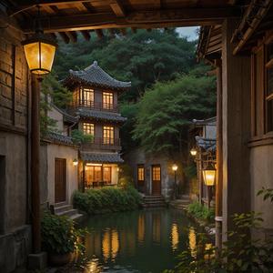 宿江边阁即后西阁