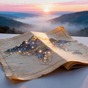 梦的地图在手上