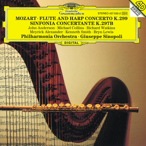 Concerto for Flute, Harp, and Orchestra in C, K.299:2. Andantino