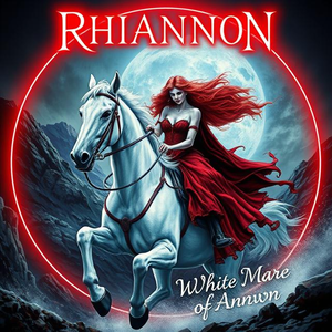 Rhiannon White Mare of Annwn by (𖤐𝕃𝕆ℕ𝔼𝕎𝕆𝕃𝔽𖤐)