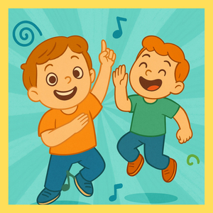 ¡Gira en mi cabeza! (Canción rítmica y participativa para niños ansiosos)