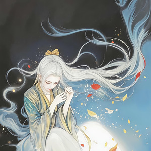 青丝白发一瞬间