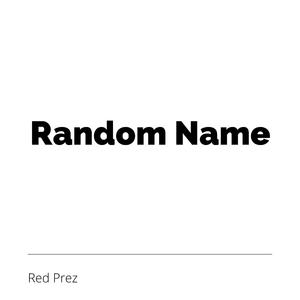 Random Name Five