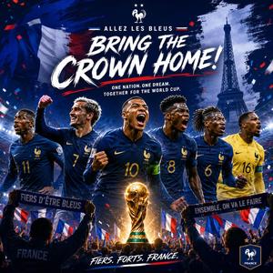 Allez Les Bleus Bring the Crown Home