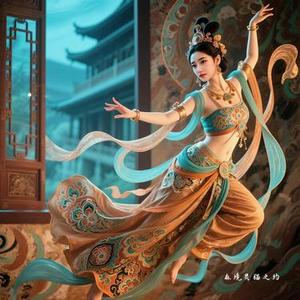 像素里的飞天映敦煌
