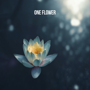 One flower