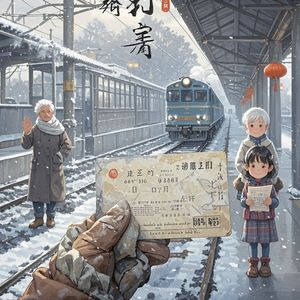 腊月的火车票