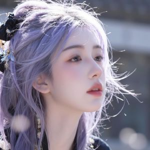 紫色的月亮
