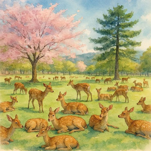 Nara Park is a paradise for deer