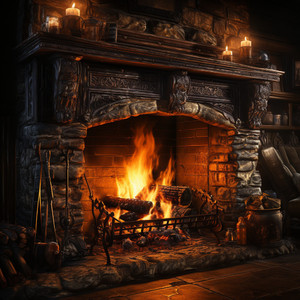 Serenidad Melódica De La Luz De La Hoguera