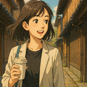 時間の格子模様 - 格子戸の午後時間