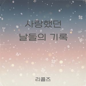 사랑했던 날들의 기록