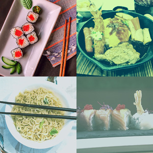 诗意的日本餐馆节奏