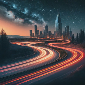 深夜のハイウェイクルージング