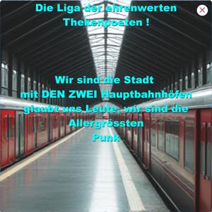 Wir sind die Stadt mit den zwei Hauptbahnhöfen (Sonderedition Punkrock)