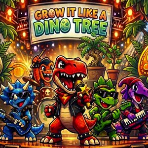 Grow It Like a Dino Tree (Red Version)