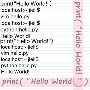 print('hello world')