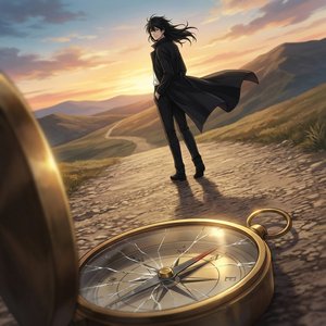 나침반 든 손끝만 보지 마