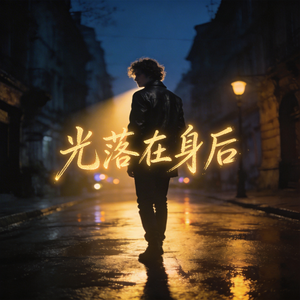 光落在身后