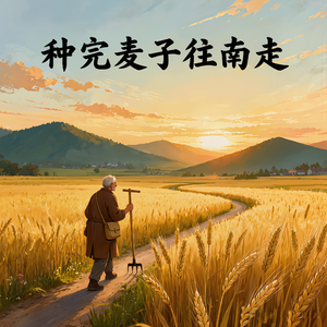 种完麦子往南走