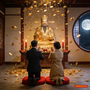 拜财神也拜月光