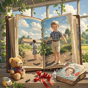 旧相册里的晴天-月