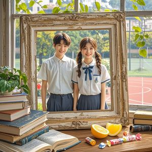 旧照片里的暖光