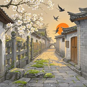 乌衣斜阳
