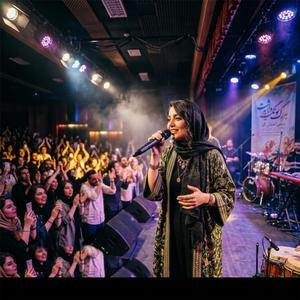 Meli / İranlı sokakta güzel sesli kız