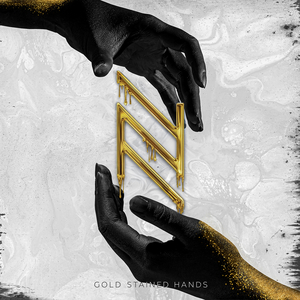 Gold Stained Hands