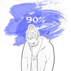 90%
