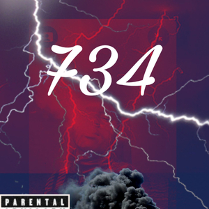 734