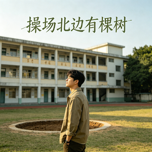 操场北边有棵树