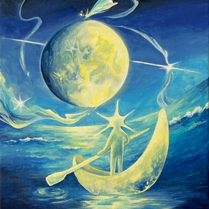 달을 품은 바다