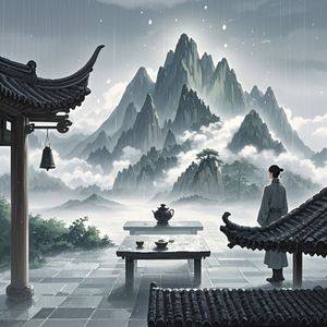 观水无尘踏心岳-观水无尘