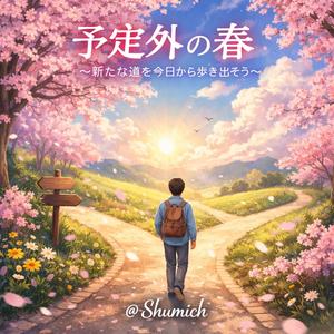 予定外の春　〜新たな道を今日から歩き出そう〜