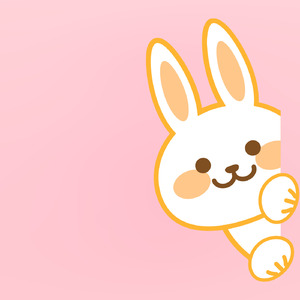 ほのぼのうさぎクッキング