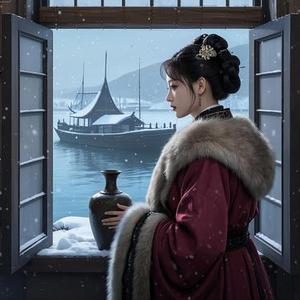 枕雪辞