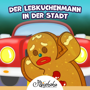 Der Lebkuchenmann in der Stadt