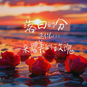 落日时分送你一朵最美的玫瑰