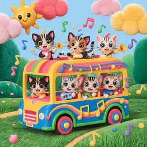 Meow-Meow Melody Bus