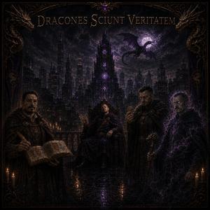 Drachen steigen durch die Nacht