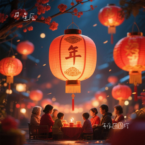 年夜团圆灯