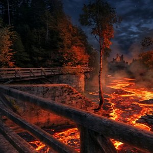 Dodging flames