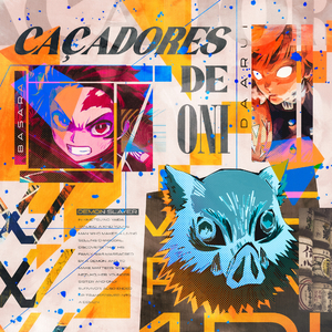 Tanjiro, Zenitsu e Inosuke, Caçadores De Oni