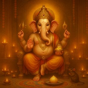 गणपति प्रार्थन घनपाठः