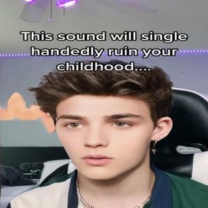 This sound will single handedly ruin your childhood....