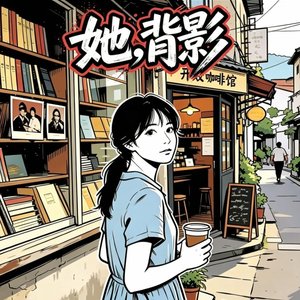 她，背景