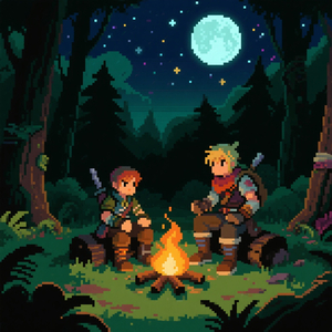 Pixel Wood