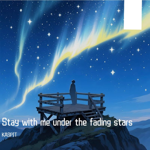 Stay with me under the fading stars
